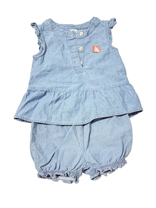 Carter's 2pc Set Butterfly 18m