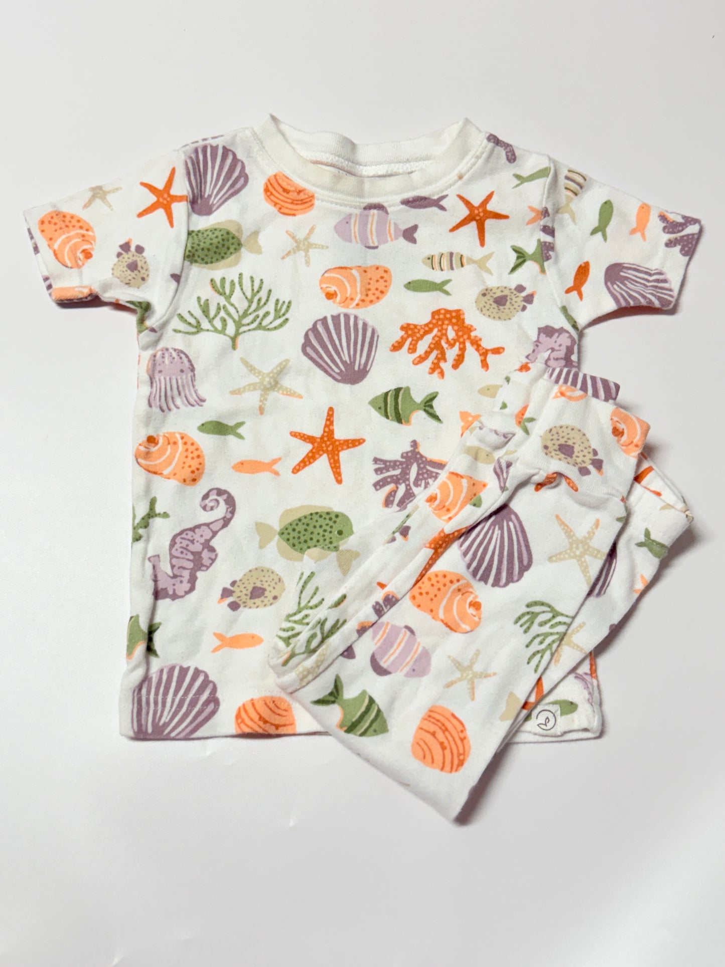 Little Planet 18m 2 pc Seashell Pjs