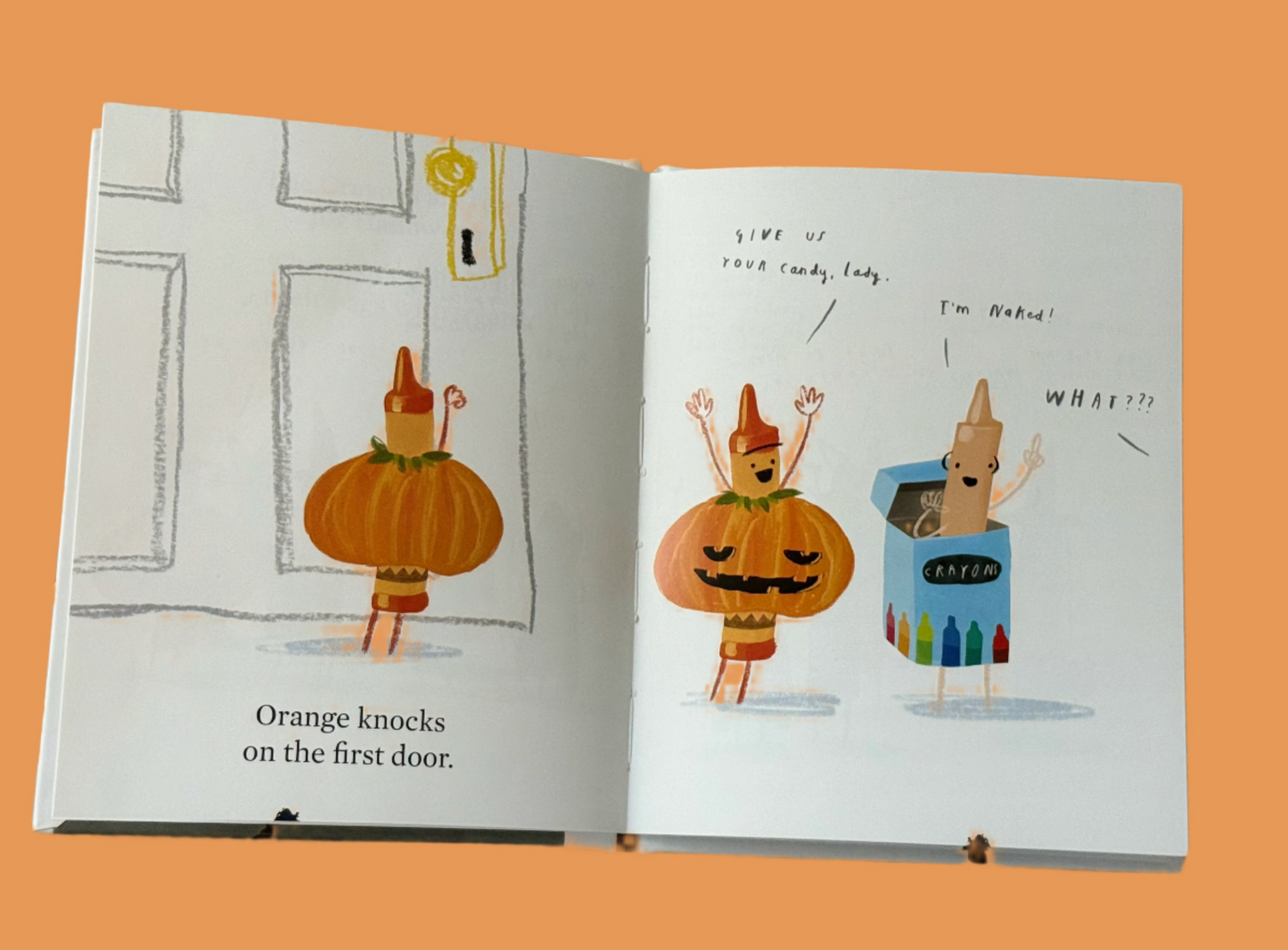 The Crayon Trick or Treat Book