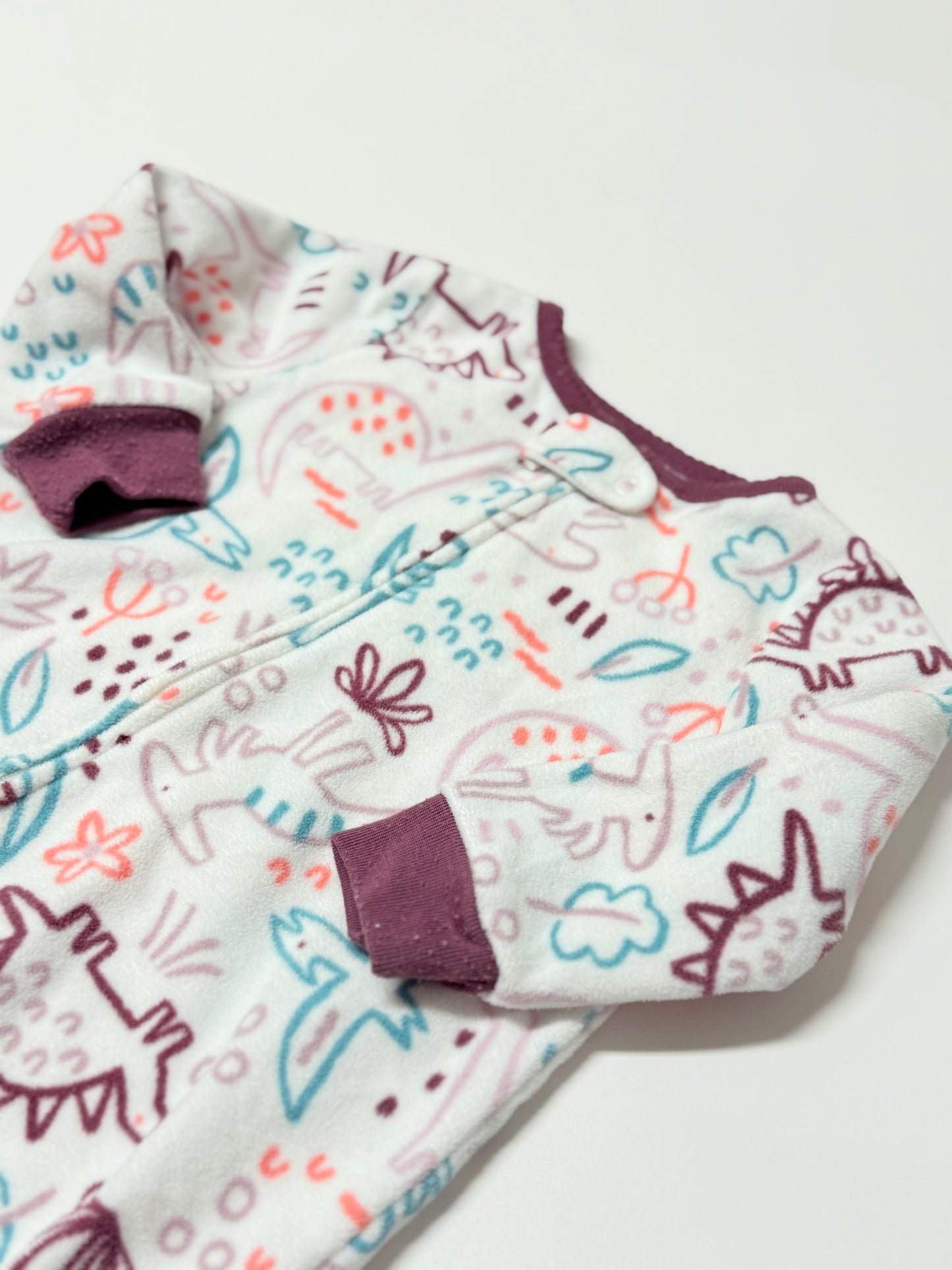 Carter's 12m Fleece Dinosaur Sleeper