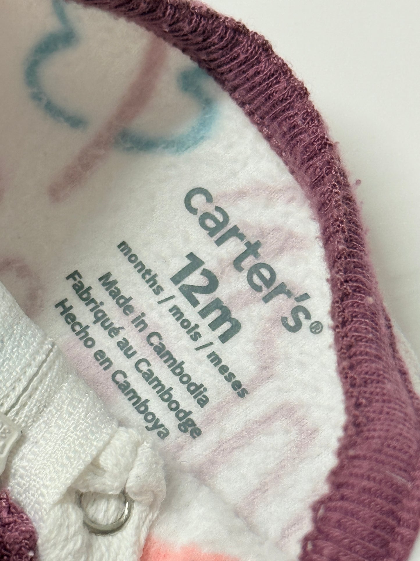 Carter's 12m Fleece Dinosaur Sleeper