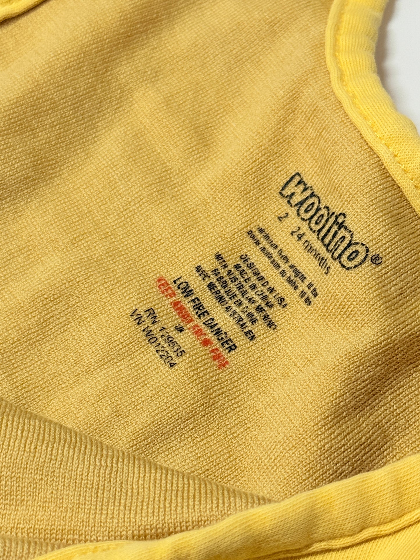 Woolino Cotton Sleepsack 2-24m