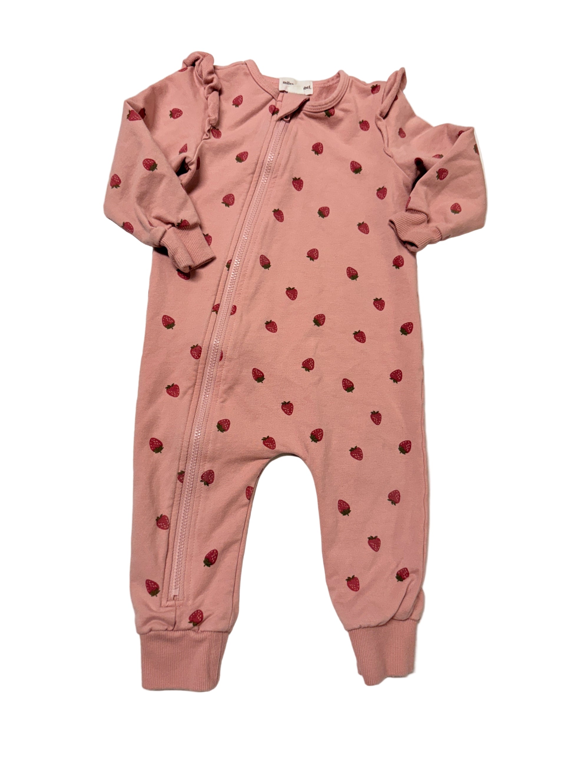 Miles the label strawberry print 