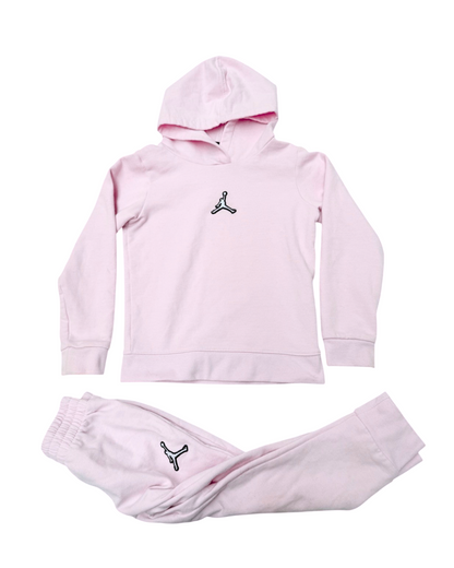 Jordan Pink Hoodie Jogger Set 4T