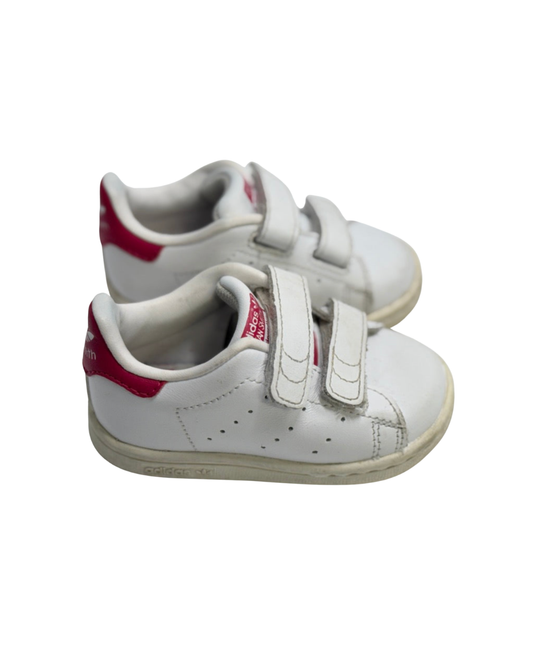 Adidas Stan Smith Pink White Sneakers Size 3