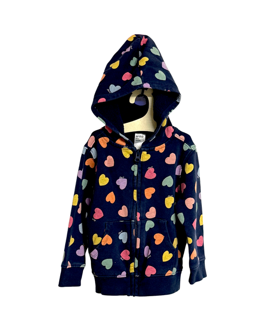 Anko Heart Hoodie 3T