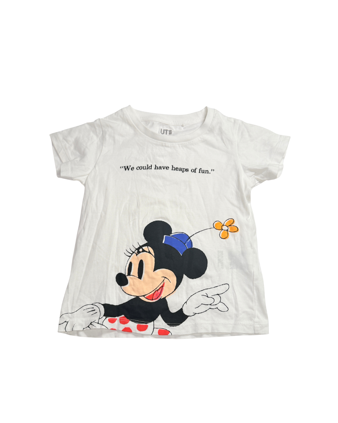Uniqlo UT Disney Minnie Mouse Tee Size 3Y