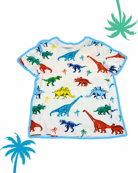 Tough Team Dinosaur Shirt 6y