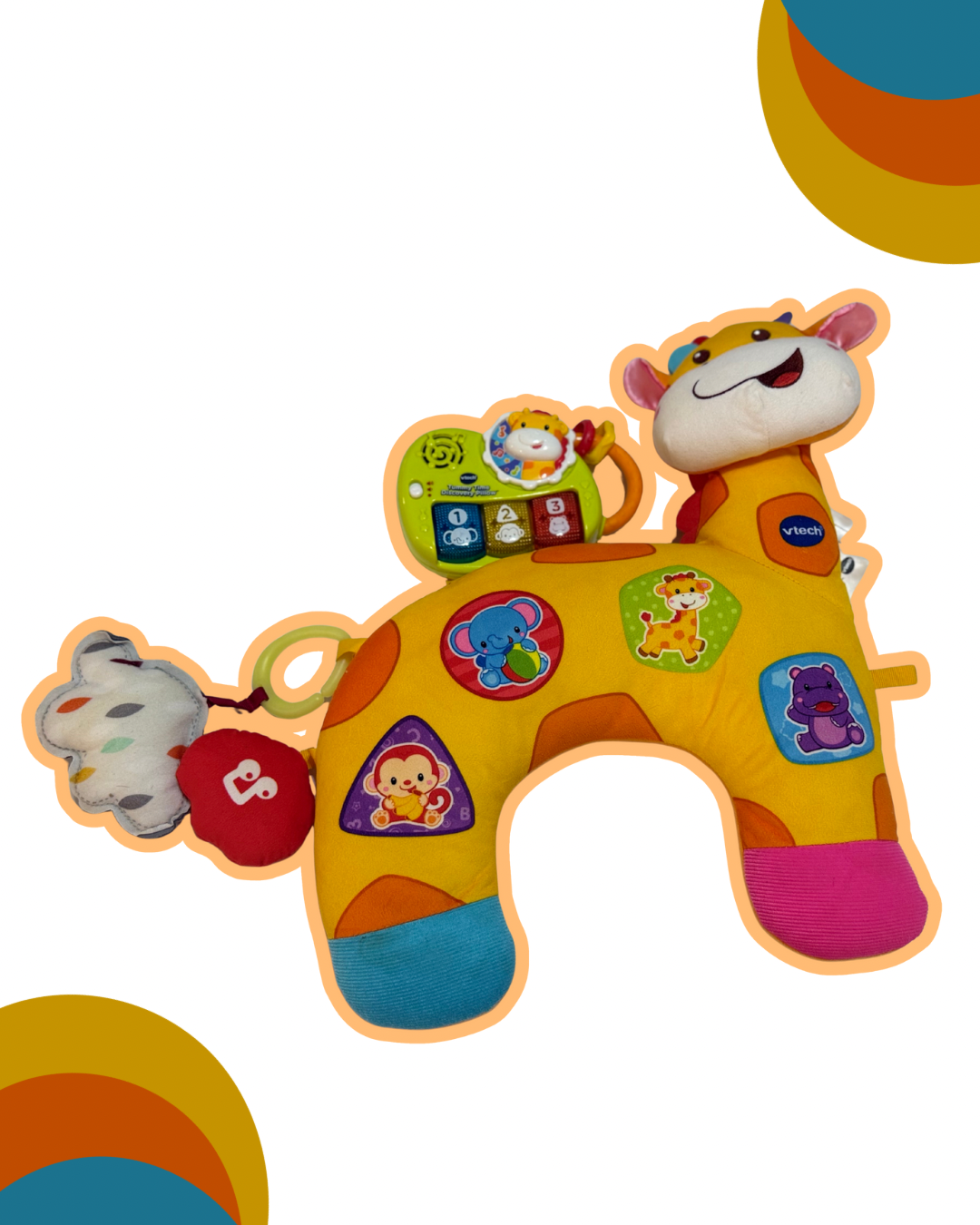 Music Tummy Time Pillow