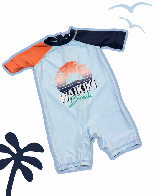 IBaby Rash Guard Swim Suit 12-18m