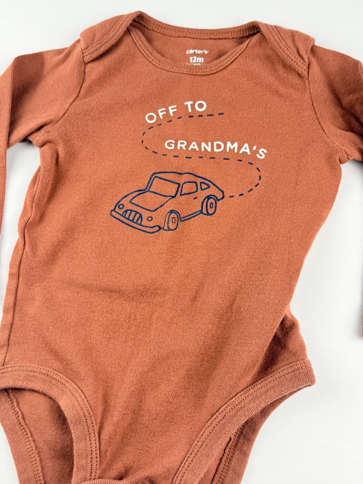 Carter's Off to Grandma's Bodysuit 12M