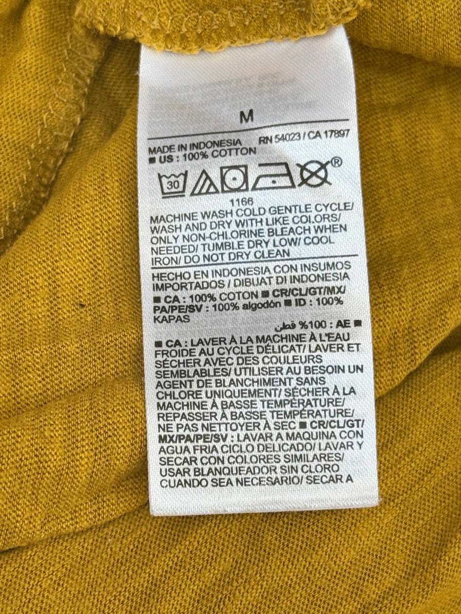 Old Navy Maternity Mustard Knot Top M
