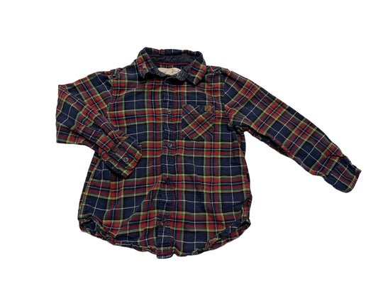 L.O.G.G. H&M Chemise en flanelle à carreaux Garçons 5-6 ans