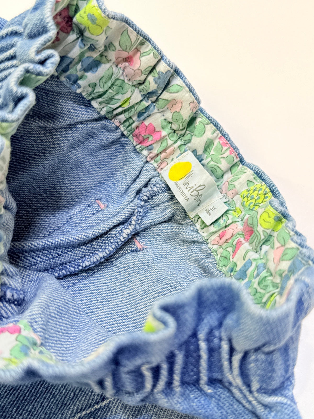 Mini Boden Heart Pocket Jeans 3Y