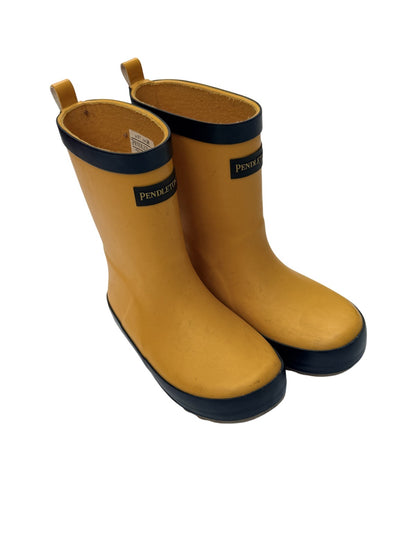 Pendleton Yellow Rain Boots Toddler Size 11