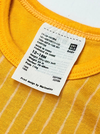 Uniqlo x Marimekko Striped Baby Bodysuit 12-18M