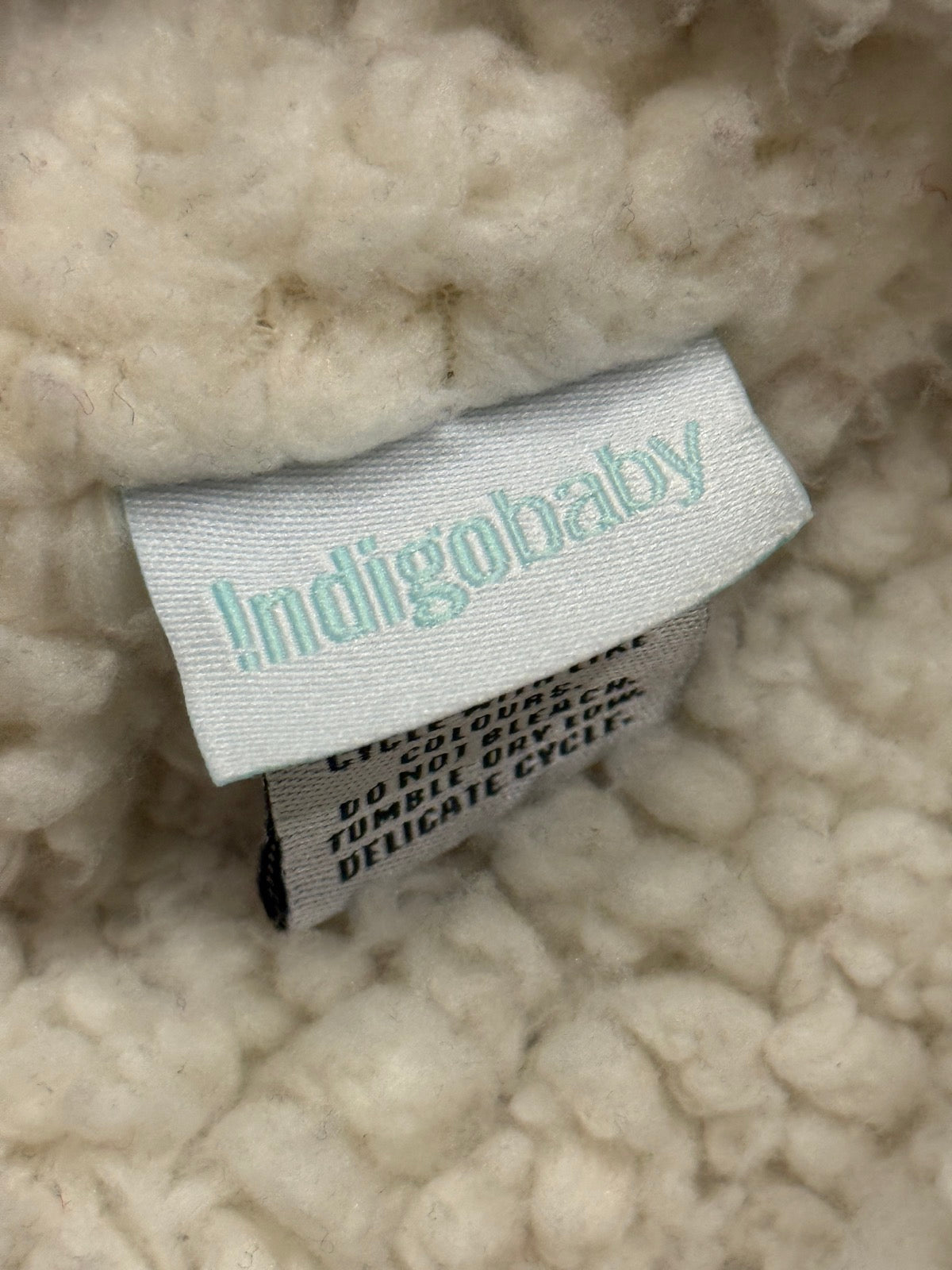 Indigobaby Buffalo Plaid Sherpa Robe 1/2T