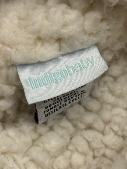 Indigobaby Buffalo Plaid Sherpa Robe 1/2T
