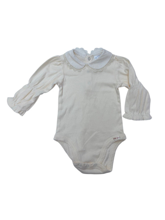 The Children's Place Ivory Lace Bodysuit 6-9M