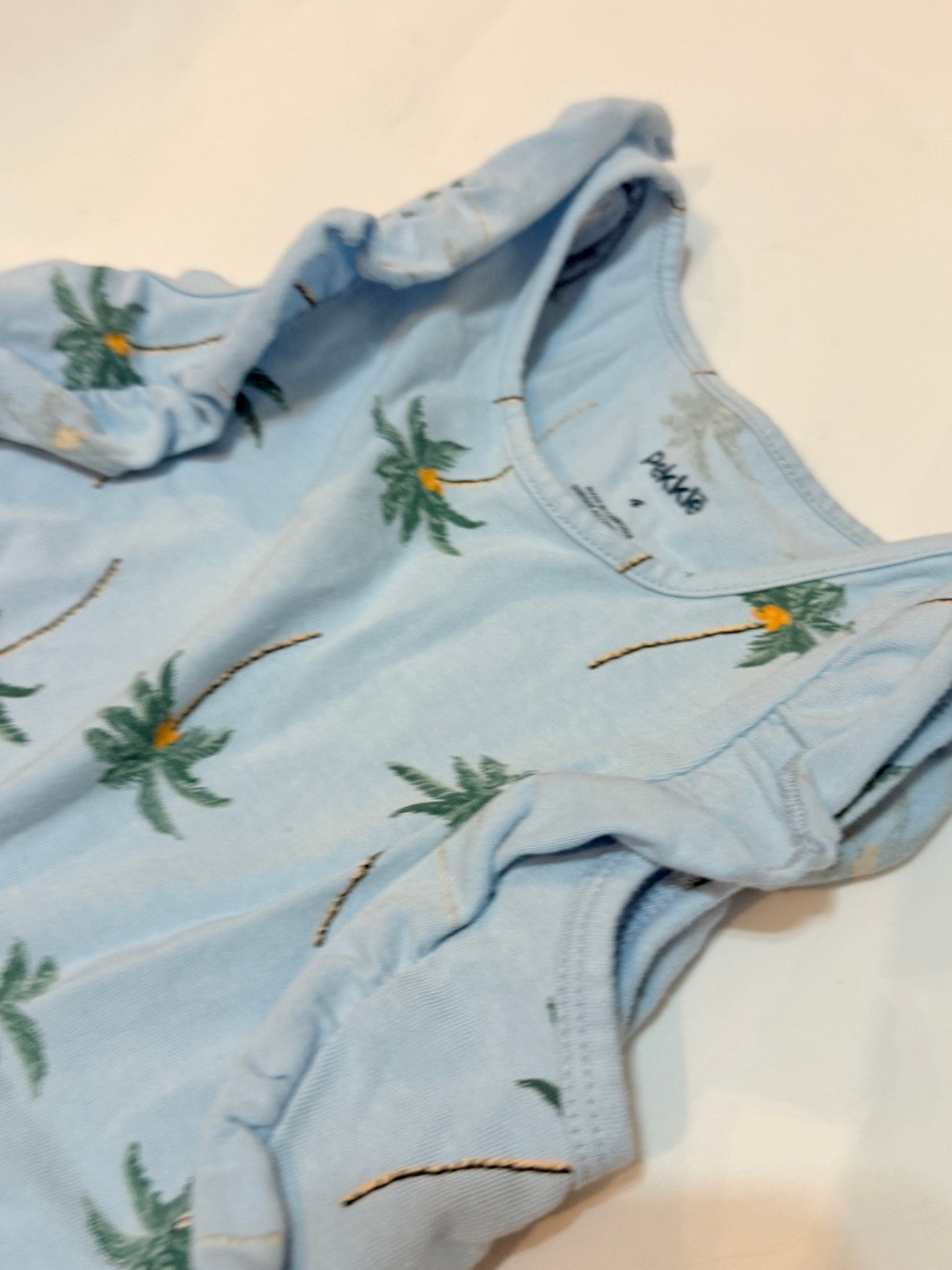 Pekkle Palm Tree Dress Size 4