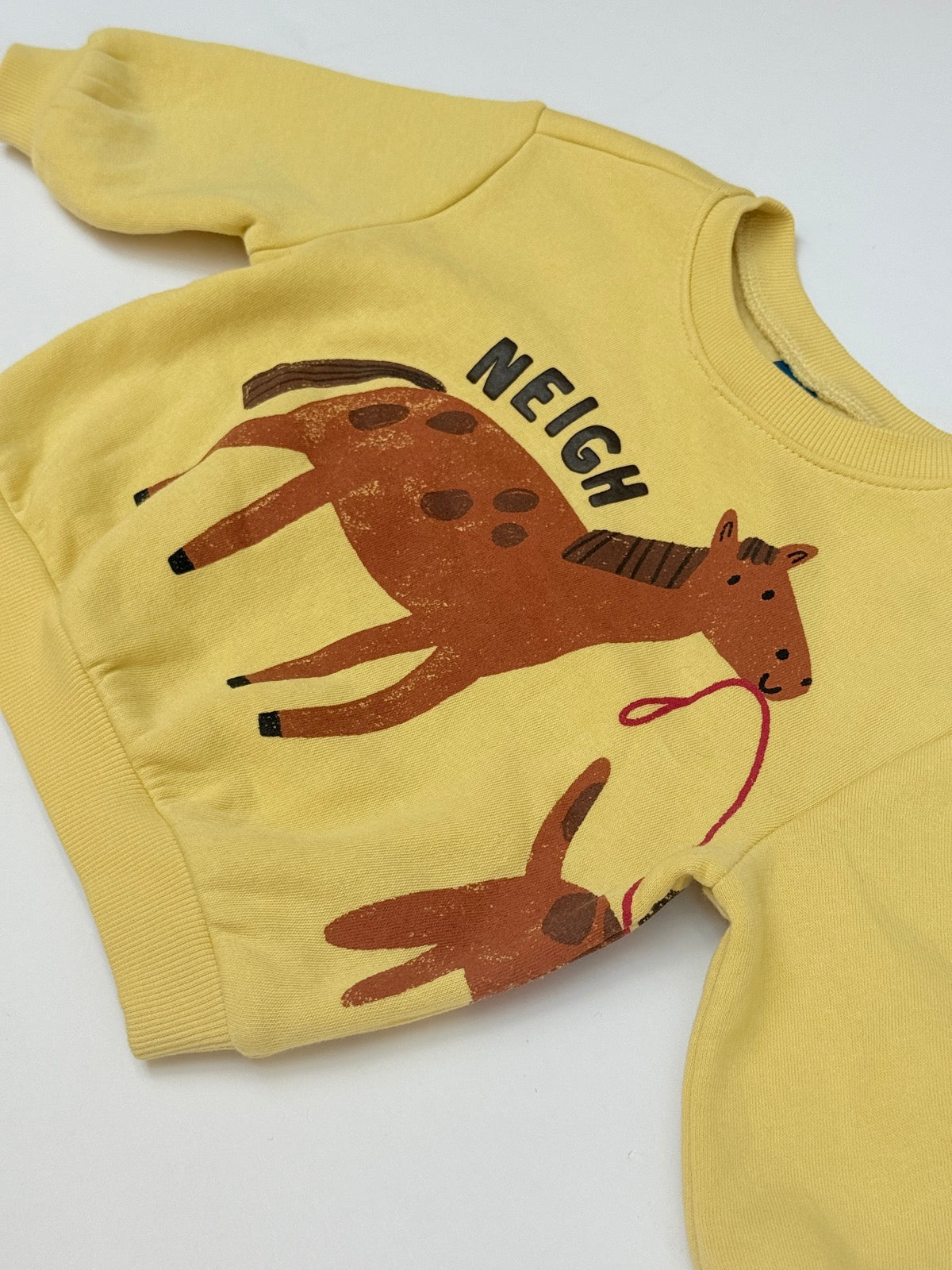 Old Navy Neigh Horse Sweatshirt 6-12M
