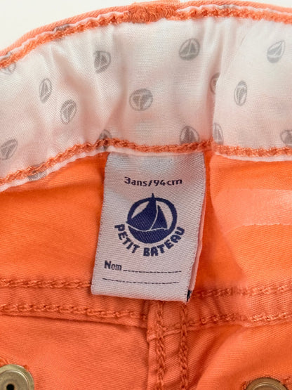 Petit Bateau Coral Pants Size 3T