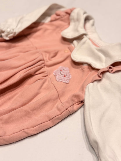 Xumplo Pink Romper Set 0-3M