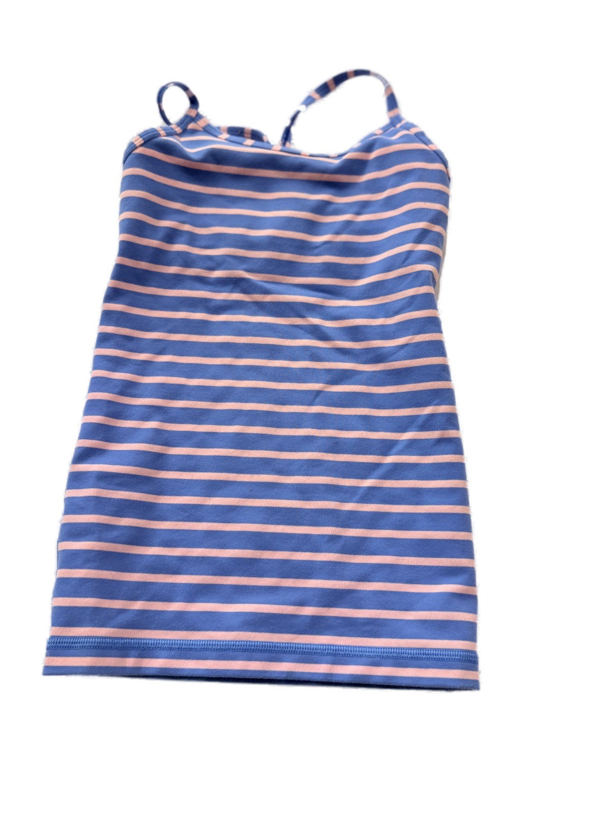 Ivivva Blue Pink Striped Tank Top Size 6