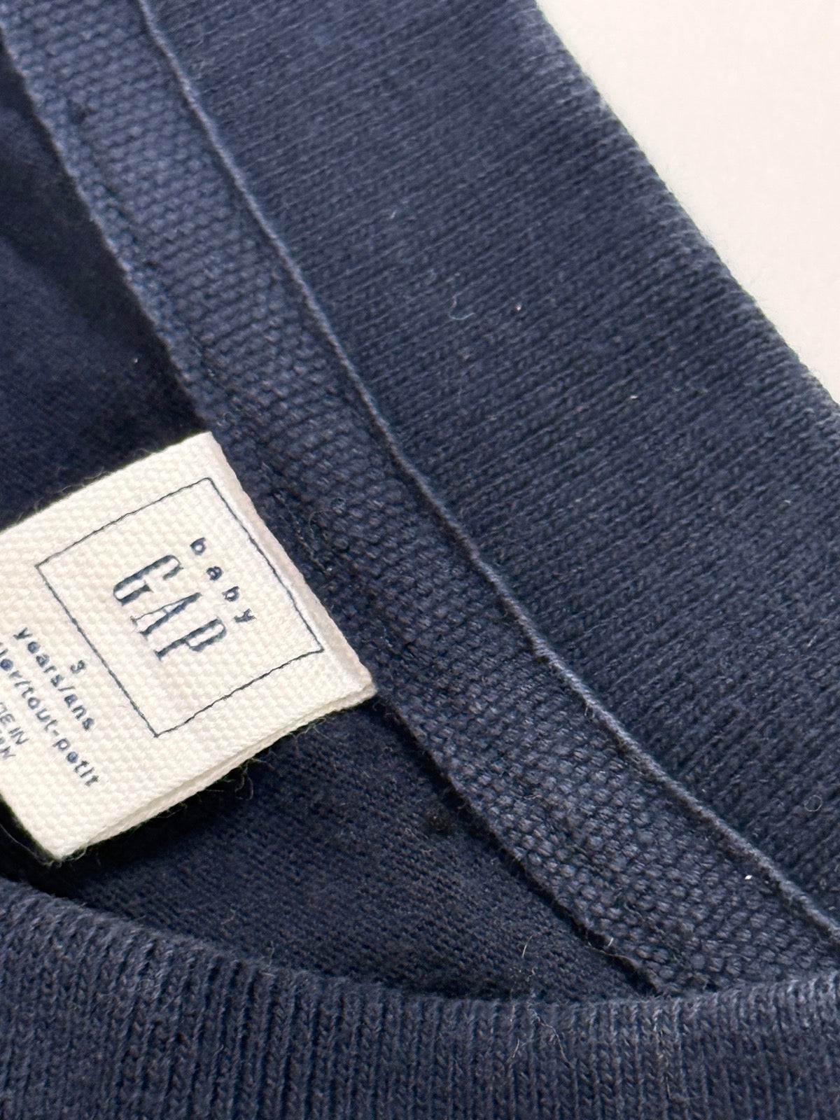 Baby Gap Navy Long Sleeve Polo 3T