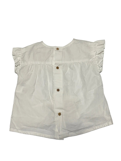 Blouse Zara BabyGirl White Size 3-4