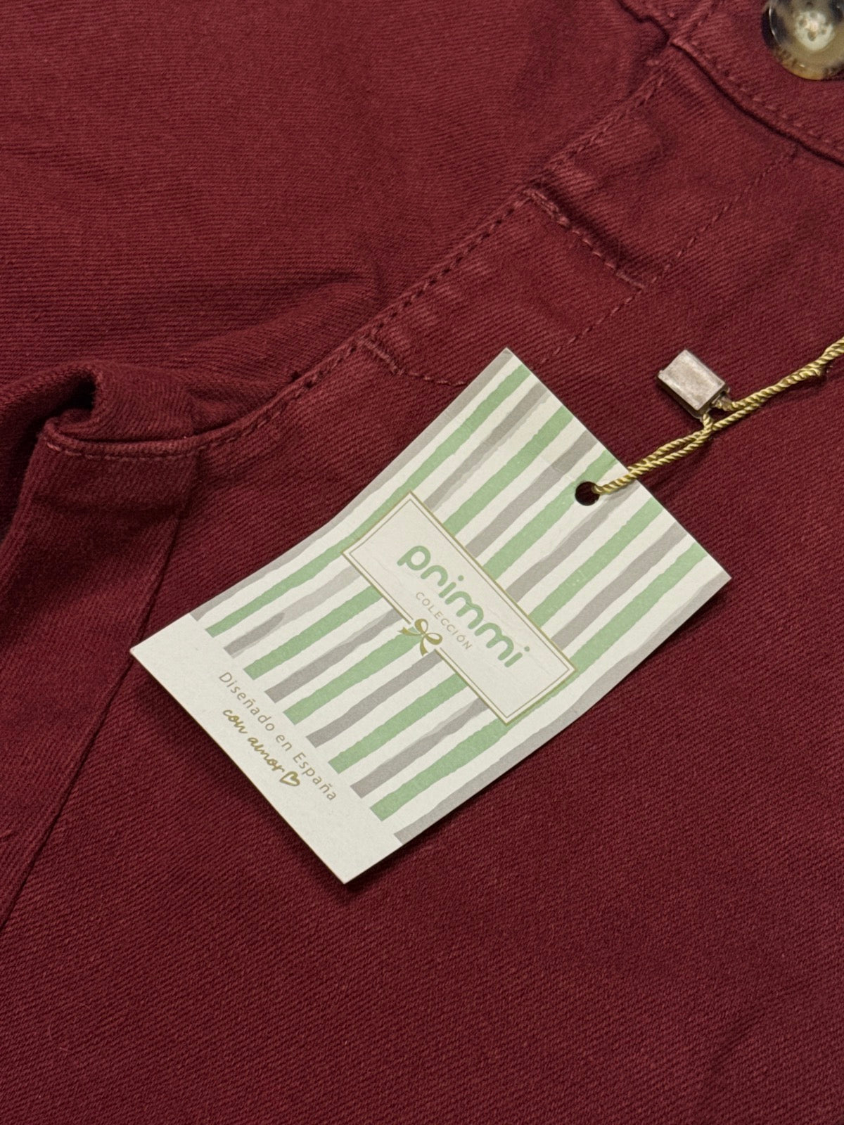 Primmi Red Chino Pants 12M