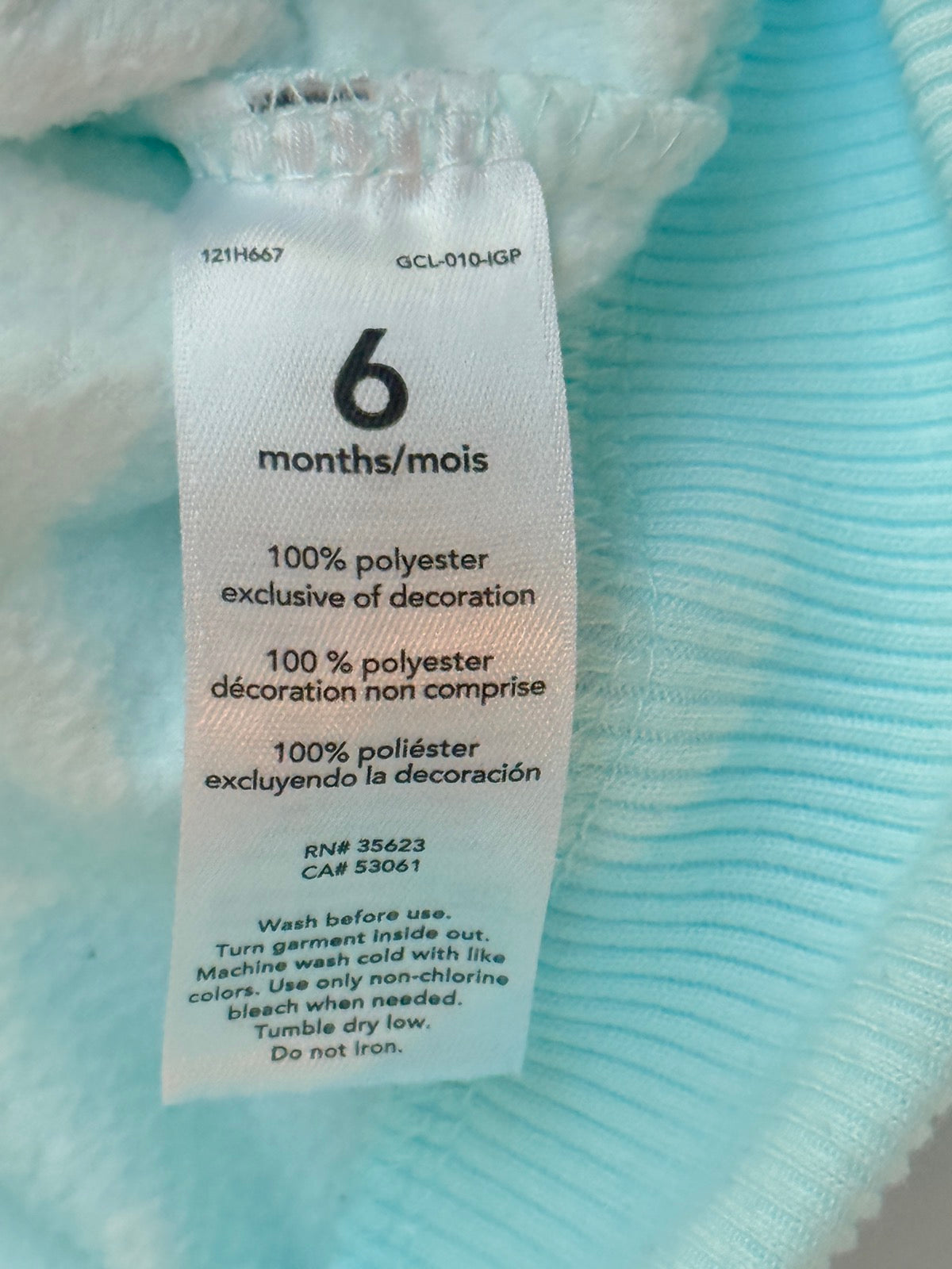Carter's Owl Hooded Fleece Vest 6 Months