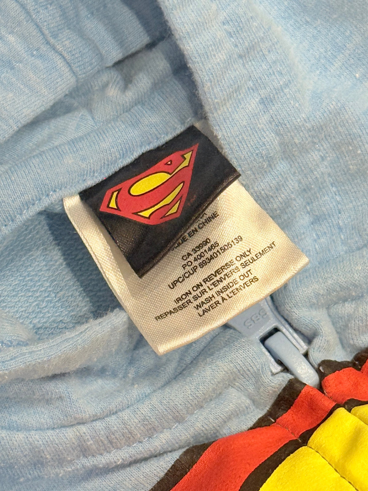 DC Comics Superman Hoodie Cape 3-6M