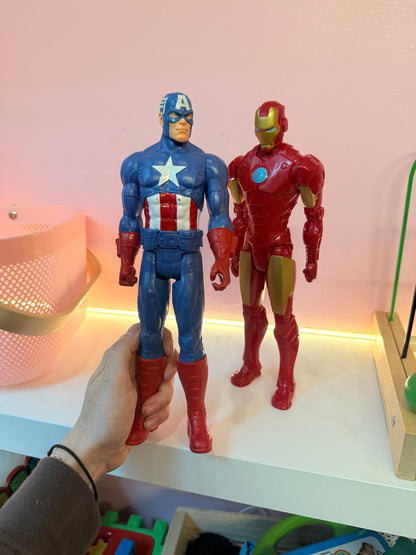 Marvel Captain America Iron Man Action Figures