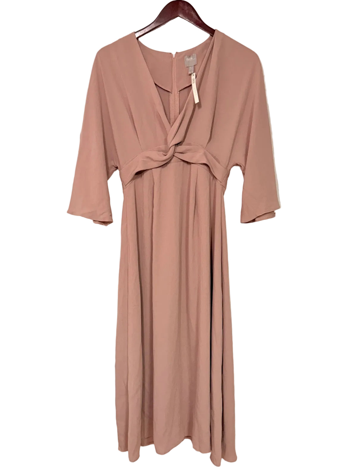 ASOS Maternity Blush Midi Dress US 4 NWT