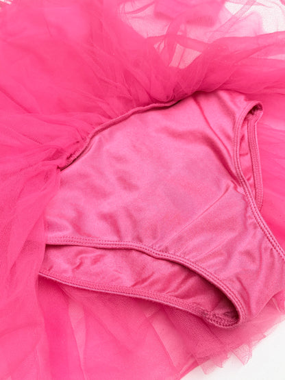 Pink Ballet Leotard Tutu Dress 5/6Y