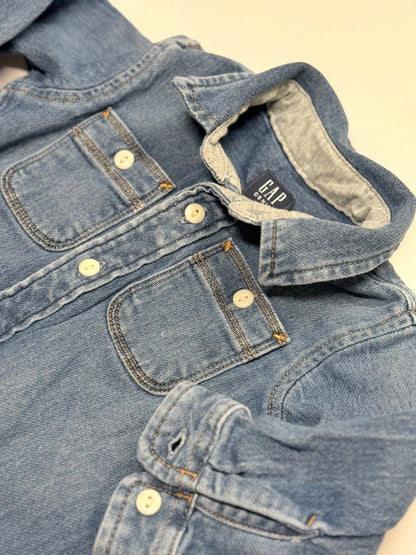 Gap Denim Romper 12-18 Months
