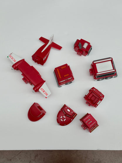 Magnetic Mix or Match Fire and Rescue Vehicles