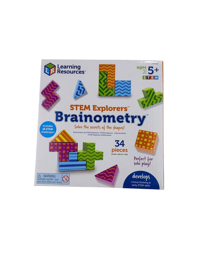 New Learning Resources STEM Explorers Brainometry Puzzle Set