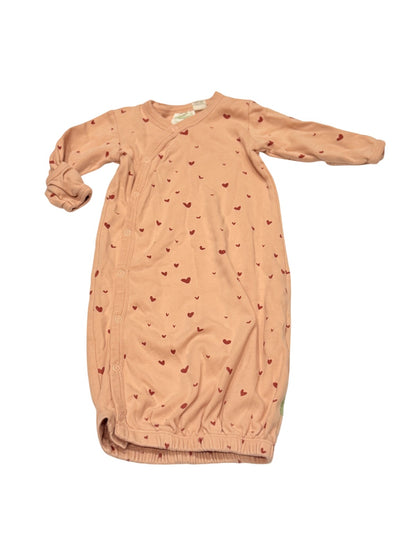 Parade Organics Heart Sleep Gown 0-3M