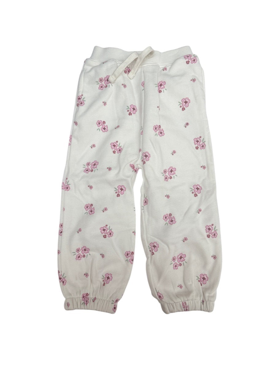 Dunnes Stores Floral Print Joggers 2-3Y