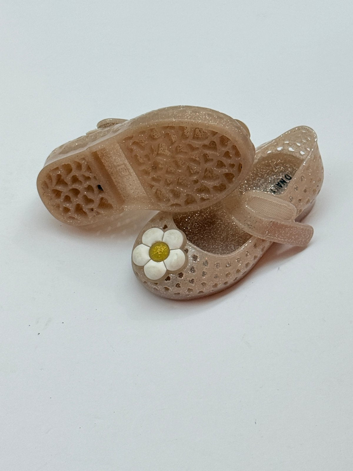 Old Navy Glitter Daisy Jelly Mary Jane Shoes