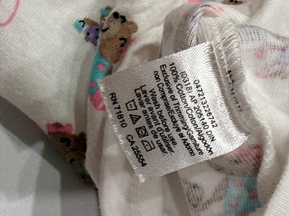 Onesies Brand Bear Print Bodysuit 0-3M