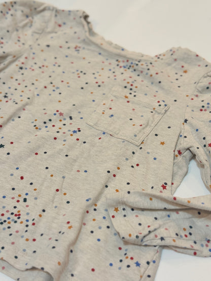 Baby Gap Confetti Star Long Sleeve Top 5T