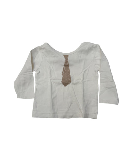 Cocoon Tie Print Long Sleeve T-Shirt 18M