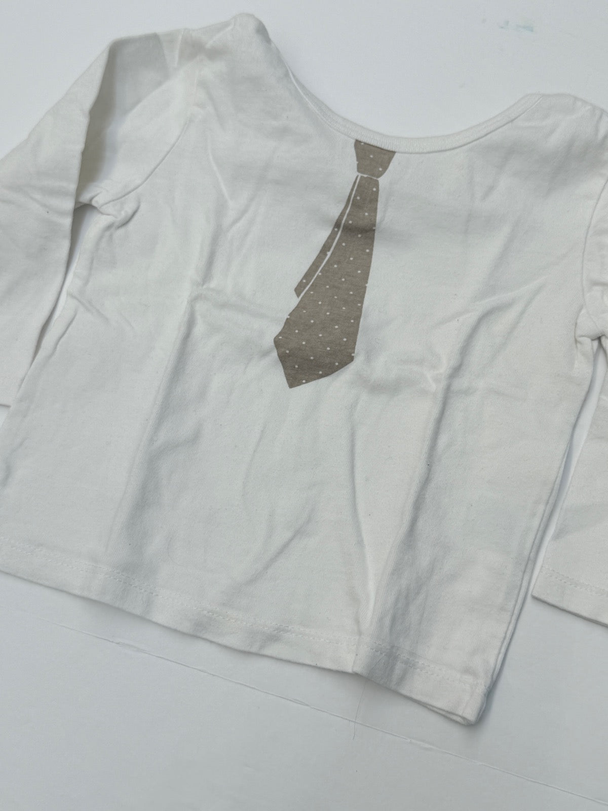 Cocoon Tie Print Long Sleeve T-Shirt 18M