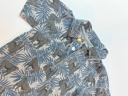 Joe Fresh Tropical Print Button Shirt 2T