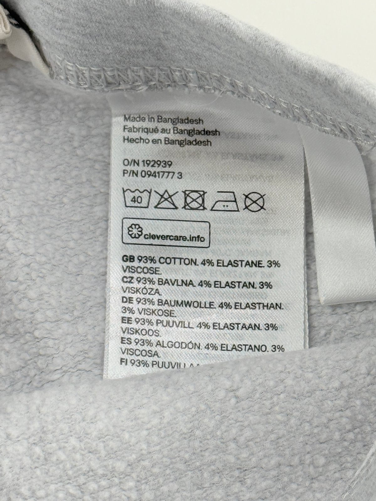 H&M Basic Gray Leggings Size 3-4Y