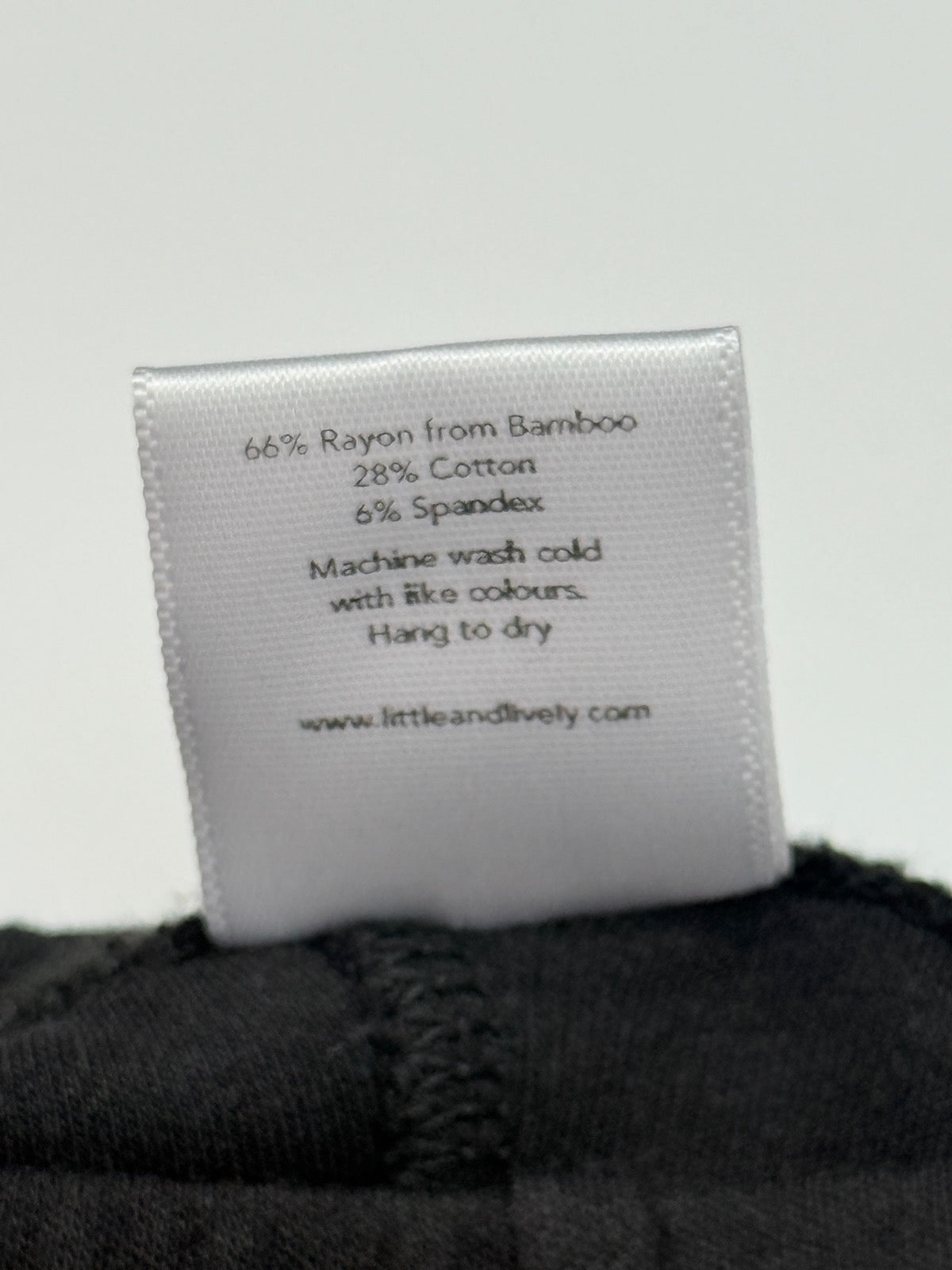 Little & Lively Black Leggings 5T