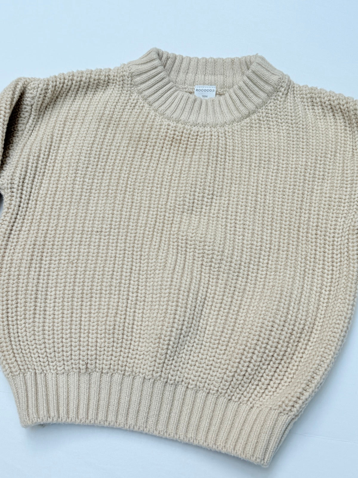 Rococo Knit Sweater Size 18M